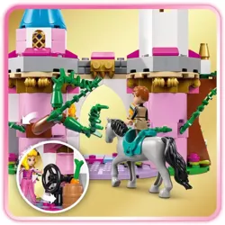 LEGO DISNEY PRINCESS DIABOLINA JAKO SMOK ZAMEK FIGURKI 583 EL. 43240