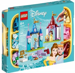 LEGO DISNEY PRINCESS KREATYWNE ZAMKI KSIĘŻNICZEK BELLA KOPCIUSZEK 43219