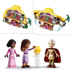 LEGO DISNEY PRINCESS WISH ŻYCZENIE CHATKA ASHY FIGURKI 509 ELEMENTÓW 43231