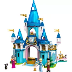 LEGO DISNEY PRINCESS ZAMEK KOPCIUSZKA I KSIĘCIA Z BAJKI FIGURKI 365EL 43206