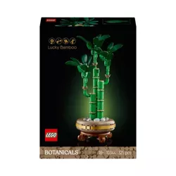 LEGO DRACENA SANDERA BOTANICALS BAMBUS + OZDOBA W KSZTAŁCIE SERCA + 2xTORBA