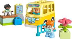 LEGO DUPLO AUTOBUS SZKOLNY PRZEJAŻDŻKA SAMOCHÓD KLOCKI 10988 OTWIERANY DACH