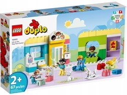 LEGO DUPLO DZIEŃ Z ŻYCIA W ŻŁOBKU PRZEDSZKOLE DUŻE KLOCKI 67 EL. 10992