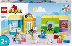 LEGO DUPLO DZIEŃ Z ŻYCIA W ŻŁOBKU PRZEDSZKOLE DUŻE KLOCKI 67 EL. 10992