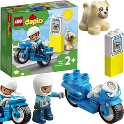 LEGO DUPLO KLOCKI PIESEK MOTOCYKL POLICYJNY 10967
