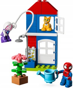 LEGO DUPLO SPIDERMAN MARVEL ZABAWA W DOM SUPERBOHATER PAJĄK 10995 SPIDEY