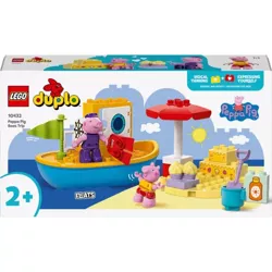 LEGO DUPLO ŚWINKA PEPPA REJS ŁODZIĄ DZIADEK STATEK DUŻE KLOCKI 10432