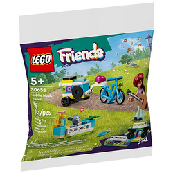 LEGO FRIENDS 2w1 MUZYCZNA PRZYCZEPA ZAJĄCZEK FIGURKI 56 EL. SASZETKA 30658