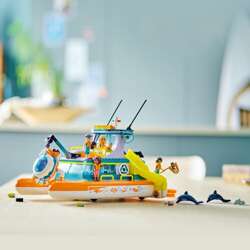 LEGO FRIENDS MORSKA ŁÓDŹ RATUNKOWA STATEK JACHT KATAMARAN OCEAN 41734