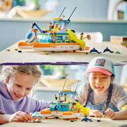 LEGO FRIENDS MORSKA ŁÓDŹ RATUNKOWA STATEK JACHT KATAMARAN OCEAN 41734