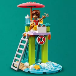 LEGO FRIENDS PLAŻA SKUTER WODNY DELFIN AKCESORIA FIGURKI 84 ELEMENTY 42623