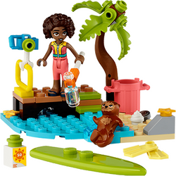 LEGO FRIENDS PRZYJACIELE SPRZĄTANIE PLAŻY WYSPA PALMA DESKA 30635 SASZETKA