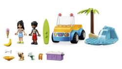 LEGO FRIENDS ZABAWA Z ŁAZIKIEM PLAŻOWYM PIES SAMOCHÓD KLOCKI 61 EL. 41725