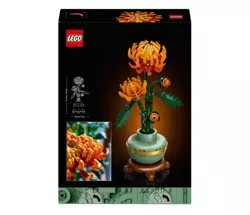 LEGO ICONS CHRYZANTEMA W DONICZCE KWIAT BOTANICAL KLOCKI 278 EL. 10368