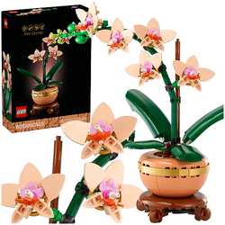 LEGO ICONS MAŁA ORCHIDEA STORCZYK W DONICZCE KWIATY BOTANICALS 274EL. 10343