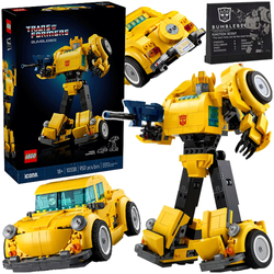 LEGO ICONS TRANSFORMERS BUMBLEBEE 2w1 SAMOCHÓD KLOCKI AUTOBOT 10338