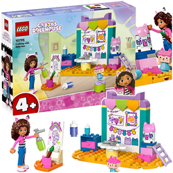 LEGO KOCI DOMEK GABI PRACE RĘCZNE Z TEKTURZĄTKIEM GABBY'S DOLLHOUSE 10795