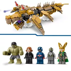 LEGO MARVEL AVENGERS KONTRA LEVIATHAN HULK LOKI SUPER HEROES 76290