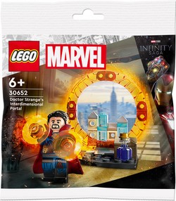 LEGO MARVEL DOKTOR STRANGE PORTAL MIĘDZYWYMIAROWY 30652 SASZETKA