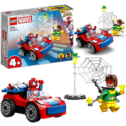 LEGO MARVEL SPIDERMAN SAMOCHÓD SPIDERMANA I DOC OCK 48 ELEMENTÓW 10789