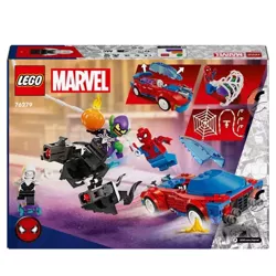 LEGO MARVEL SPIDERMAN SAMOCHÓD WYŚCIGOWY POŚCIG VENOM GREEN GOBLIN 76279