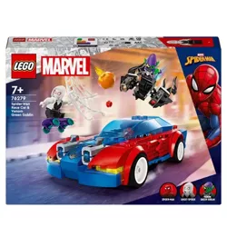 LEGO MARVEL SPIDERMAN SAMOCHÓD WYŚCIGOWY POŚCIG VENOM GREEN GOBLIN 76279