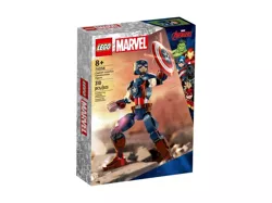 LEGO MARVEL SUPER HEROES KAPITAN AMERYKA FIGURKA AVENGERS 76258