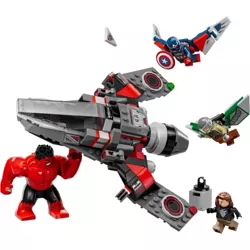 LEGO MARVEL SUPER HEROES KAPITAN AMERYKA KONTRA CZERWONY HULK BITWA 76292