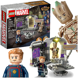 LEGO MARVEL SUPER HEROES KWATERA STRAŻNIKÓW GALAKTYKI STARLORD GROOT 76253