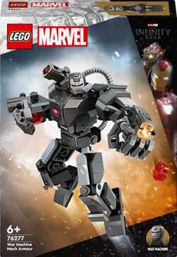 LEGO MARVEL SUPER HEROES MECHANICZNA ZBROJA WAR MACHINE 154 EL. 76277