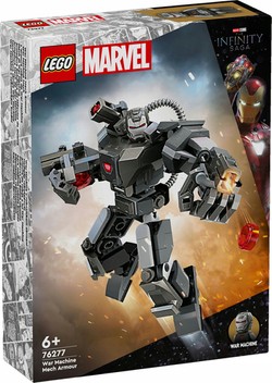 LEGO MARVEL SUPER HEROES MECHANICZNA ZBROJA WAR MACHINE 154 EL. 76277