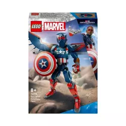 LEGO MARVEL SUPER HEROES NOWY KAPITAN AMERYKA FIGURKA AVENGERS WILSON 76296