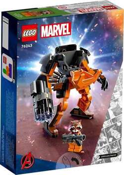 LEGO MARVEL SUPER HEROS AVENGERS MECHANICZNA ZBROJA ROCKET'A ROBOT 76243