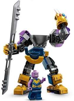 LEGO MECHANICZNA ZBROJA THANOS'A MARVEL SUPER HEROS AVENGERS 76242 ROBOT 