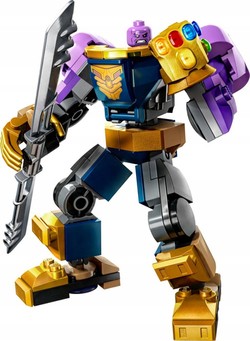 LEGO MECHANICZNA ZBROJA THANOS'A MARVEL SUPER HEROS AVENGERS 76242 ROBOT 