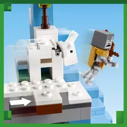 LEGO MINECRAFT OŚNIEŻONE SZCZYTY CREEPER FROZEN PEAKS FIGURKI KLOCKI 21243