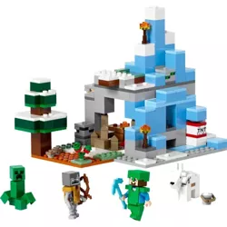 LEGO MINECRAFT OŚNIEŻONE SZCZYTY CREEPER FROZEN PEAKS FIGURKI KLOCKI 21243