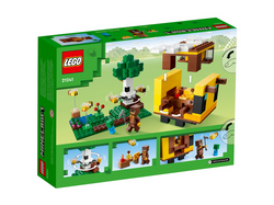 LEGO MINECRAFT PSZCZELI UL DOMEK NIEDŹWIADEK ZOBMIE KLOCKI 21241