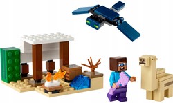 LEGO MINECRAFT PUSTYNNA WYPRAWA STEVE'A FIGURKI LATAJĄCY FANTOM 75EL. 21251