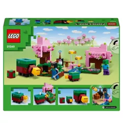 LEGO MINECRAFT WIŚNIOWY OGRÓD FIGURKI PSZCZOŁY DRZEWA 304 ELEMENTY 21260