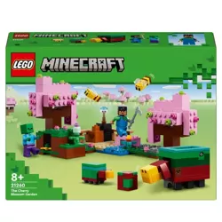 LEGO MINECRAFT WIŚNIOWY OGRÓD FIGURKI PSZCZOŁY DRZEWA 304 ELEMENTY 21260