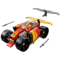 LEGO NINJAGO AUTO SAMOCHÓD WYŚCIGOWY NINJA KAIA EVO CZERWONE FIGURKA 71780