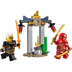 LEGO NINJAGO BITWA KAIA I RAPTONA W ŚWIĄTYNI FIGURKI SASZETKA 30650