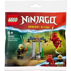 LEGO NINJAGO BITWA KAIA I RAPTONA W ŚWIĄTYNI FIGURKI SASZETKA 30650