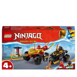 LEGO NINJAGO KAI I RAS W POJEDYNKU SAMOCHÓD MOTOCYKL FIGURKI 103 EL. 71789