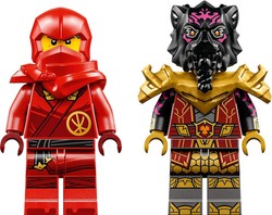 LEGO NINJAGO KAI I RAS W POJEDYNKU SAMOCHÓD MOTOCYKL FIGURKI 103 EL. 71789