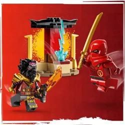 LEGO NINJAGO KAI I RAS W POJEDYNKU SAMOCHÓD MOTOCYKL FIGURKI 103 EL. 71789