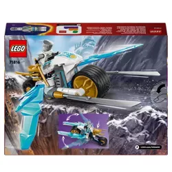 LEGO NINJAGO LODOWY MOTOCYKL ZANEA MOTOR FIGURKA NINJA 84 ELEMENTY 71816