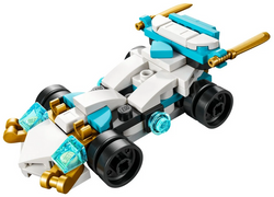 LEGO NINJAGO SMOCZA MOC ZANE'A WYŚCIGÓWKA ODRZUTOWIEC 2w1 SASZETKA 30674