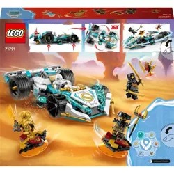 LEGO NINJAGO SMOCZA MOC ZANE'A WYŚCIGÓWKA SPINJITZU SAMOCHÓD 307 EL. 71791